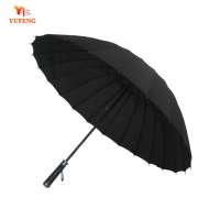 65cm*24k black color man umbrella