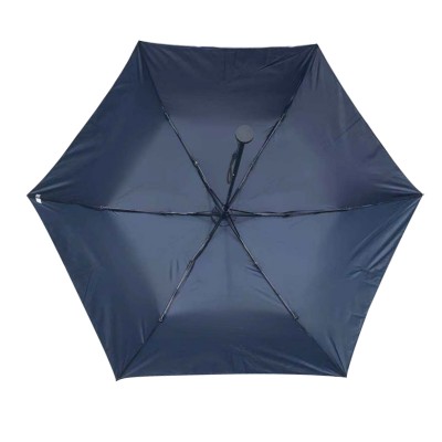 creative new material ulter light fiber 3 fold 6k umbrella 120g umbrella for student