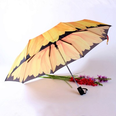 Sunflower umbrella auto umbrella lady umbrella XC-819