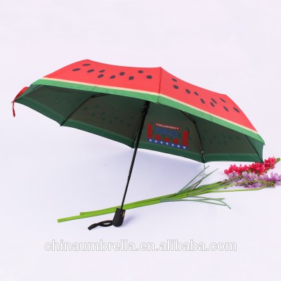 21*8K double layers umbrella watermelon umbrella fruit design umbrella